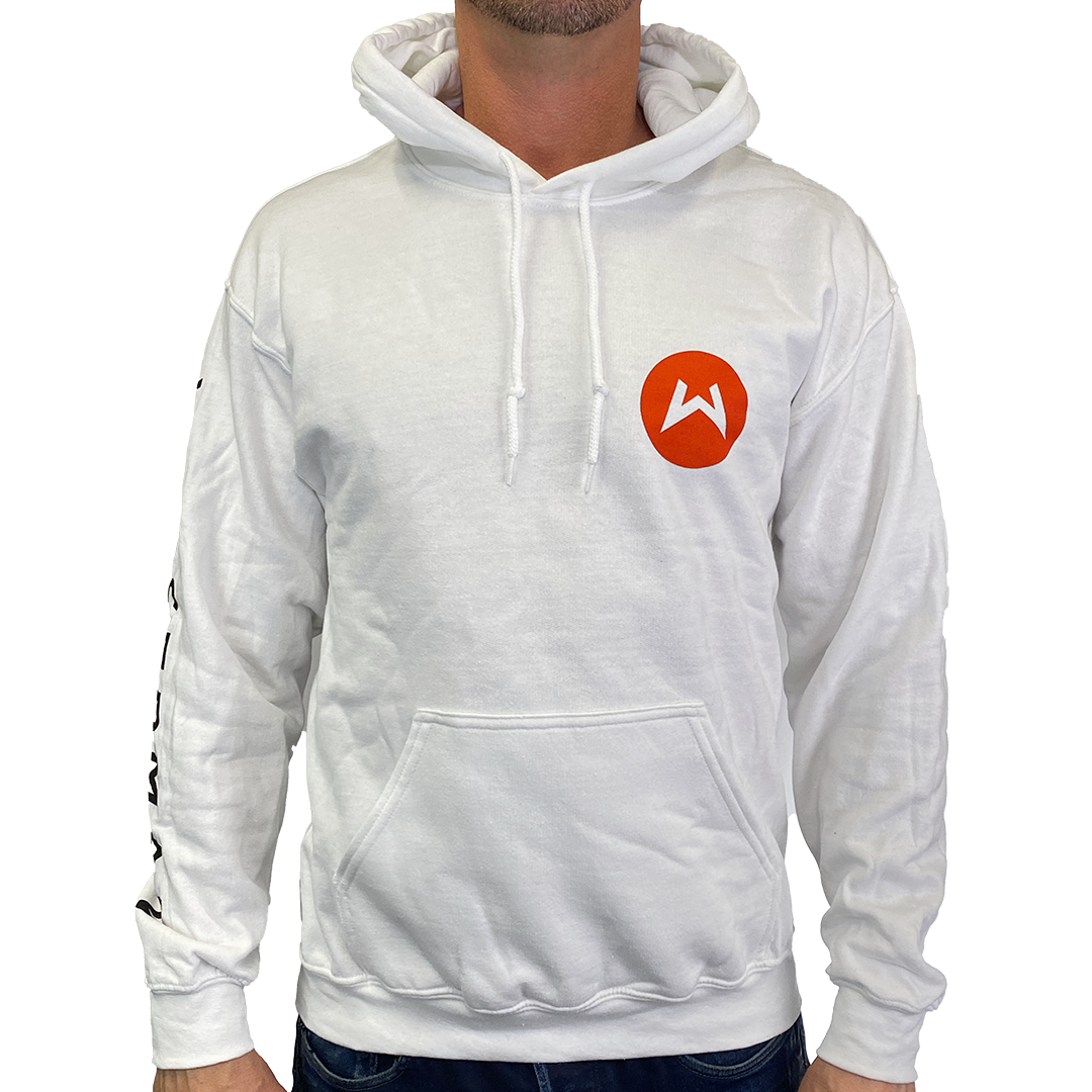 Pullover Hoodie in White