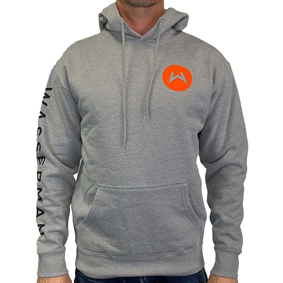 Pullover Hoodie in Heather Grey