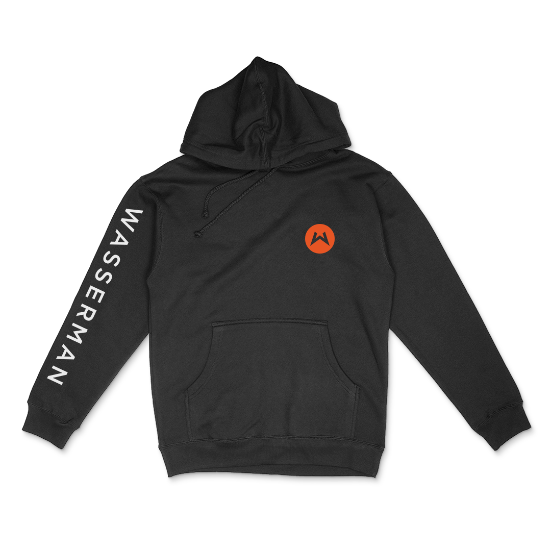 Pullover Hoodie in Black