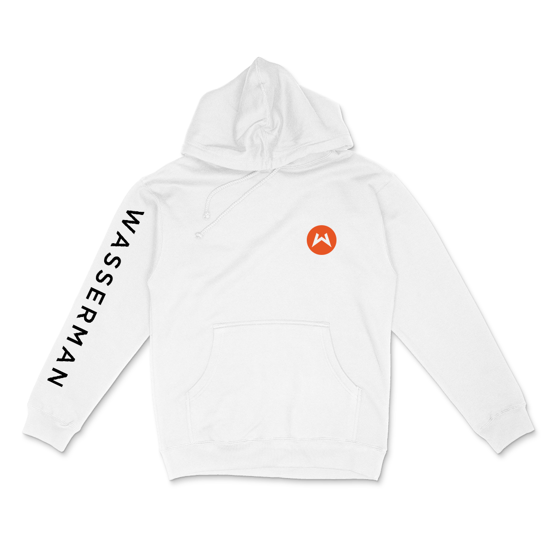 Pullover Hoodie in White