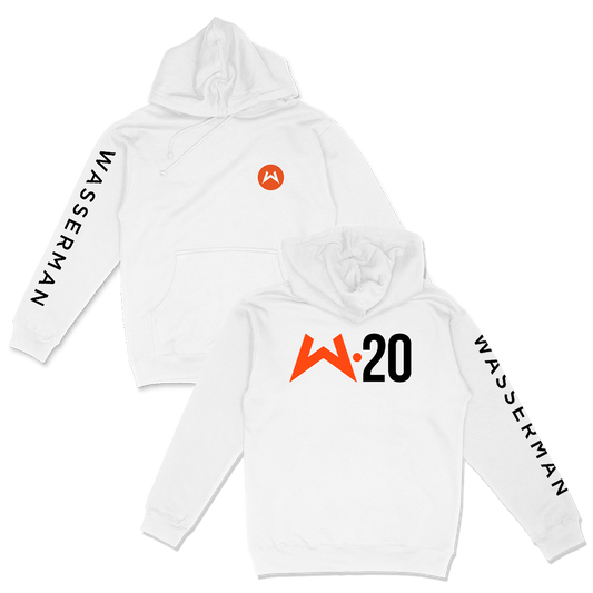 Pullover Hoodie in White